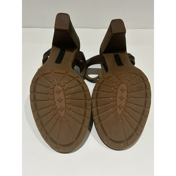 Women's Timberland Sz. 7.5 Stratham Heights Brown Leather Sandals‎ - Picture 7 of 8